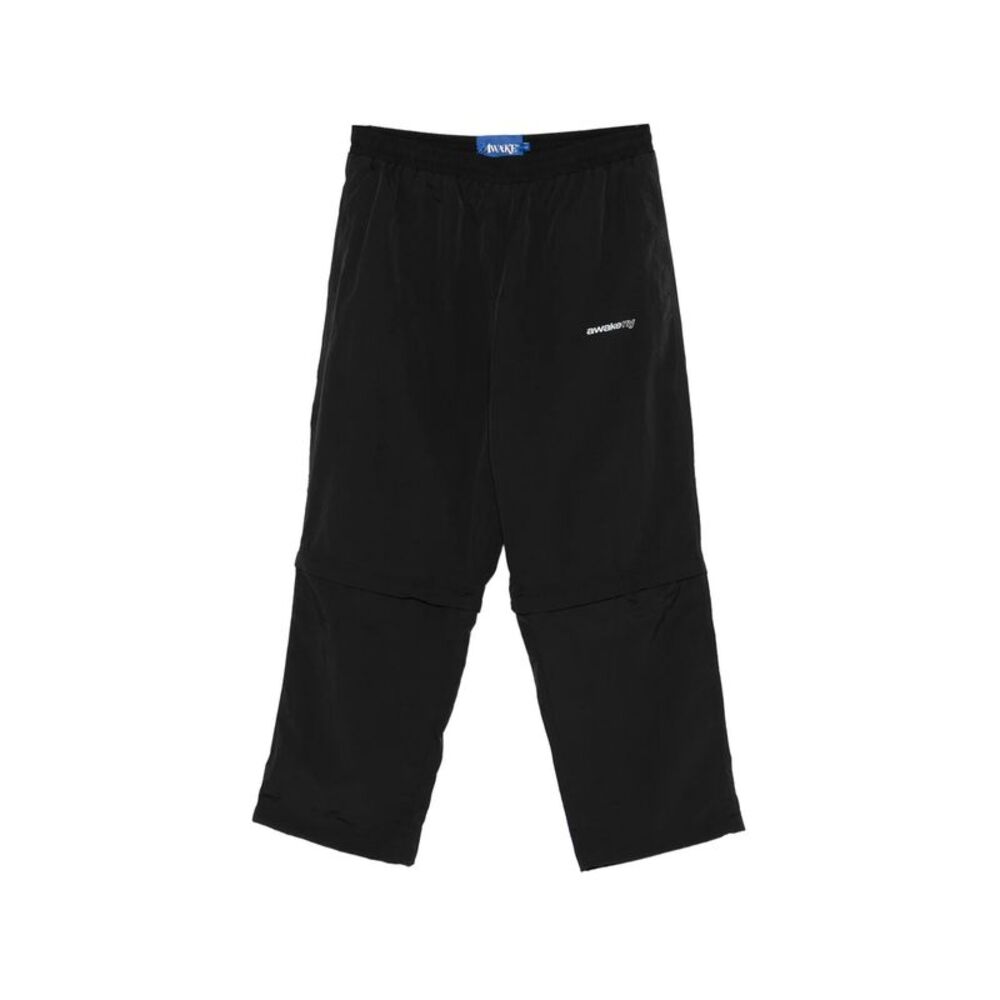 Awake Black Trousers - Track Pants Men